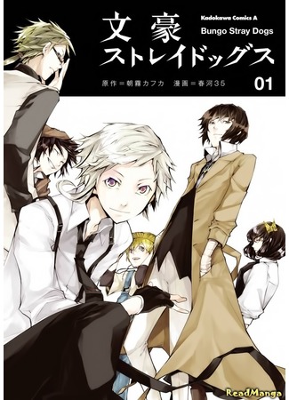 манга Bungo Stray Dogs (Великий из Бродячих псов: Bungou Stray Dogs) 03.05.13