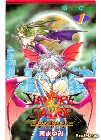 манга Vampire Savior - Tamashii no Mayoigo (Дарксталкеры: Спаситель-Вампир (Душа потерявшегося ребёнка)) 15.03.18