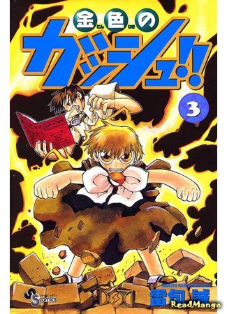 манга Златовласый Гаш Белл (Zatch Bell: Konjiki no Gash!!) 17.03.18