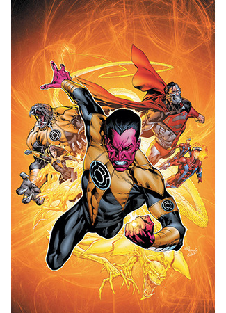 манга Sinestro Corps War (Война Корпуса Синестро) 03.10.23